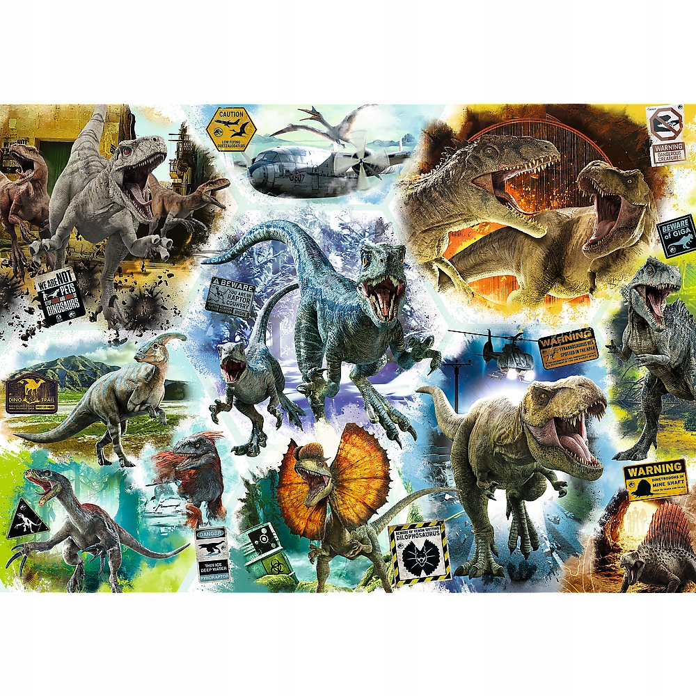 

Puzzle 1000 Zwierzęta Dinozaury Jurassic 12+ Trefl