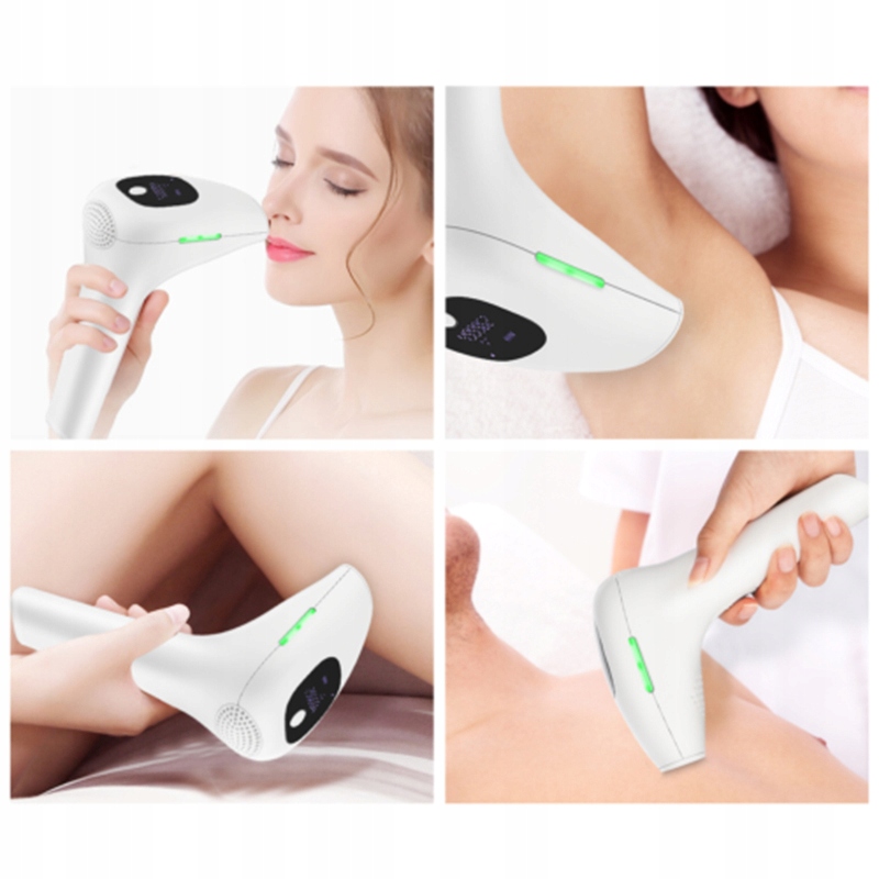 DEPILATOR LASEROWY DEPILAZE DO CIAŁA WŁOSÓW NÓG Zasilanie sieciowe