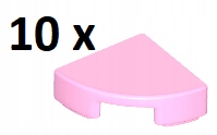 

Lego Bright Pink Tile 1x1 Ćwiartka 25269 10szt