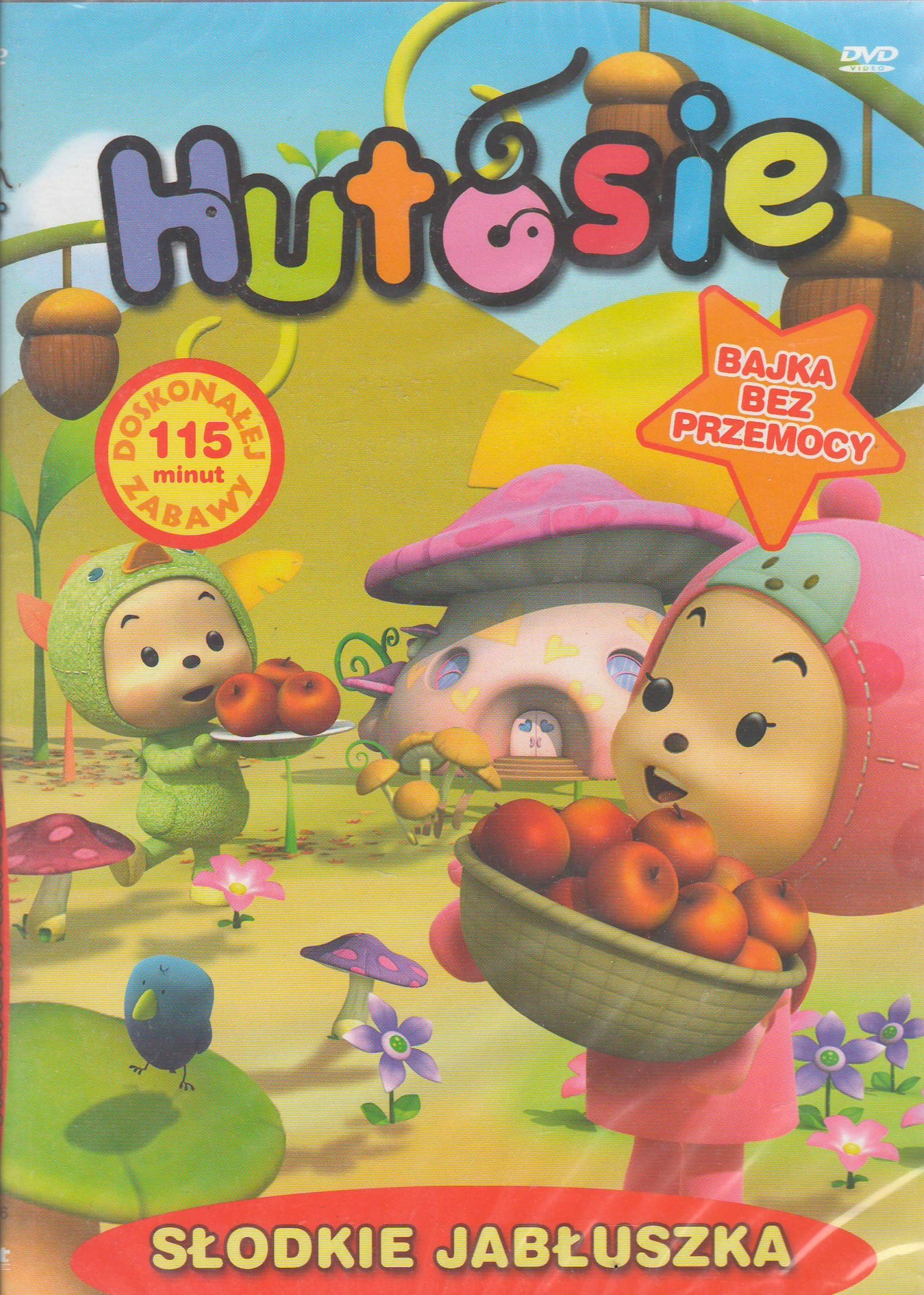 Hutosie Słodkie Jabłuszka DVD Slim Folia