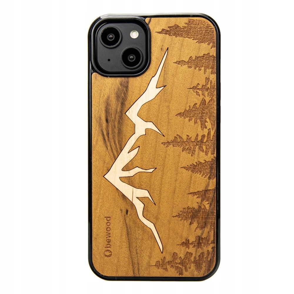 Pouzdro Bewood pro iPhone 15 Plus Hory Imbuia