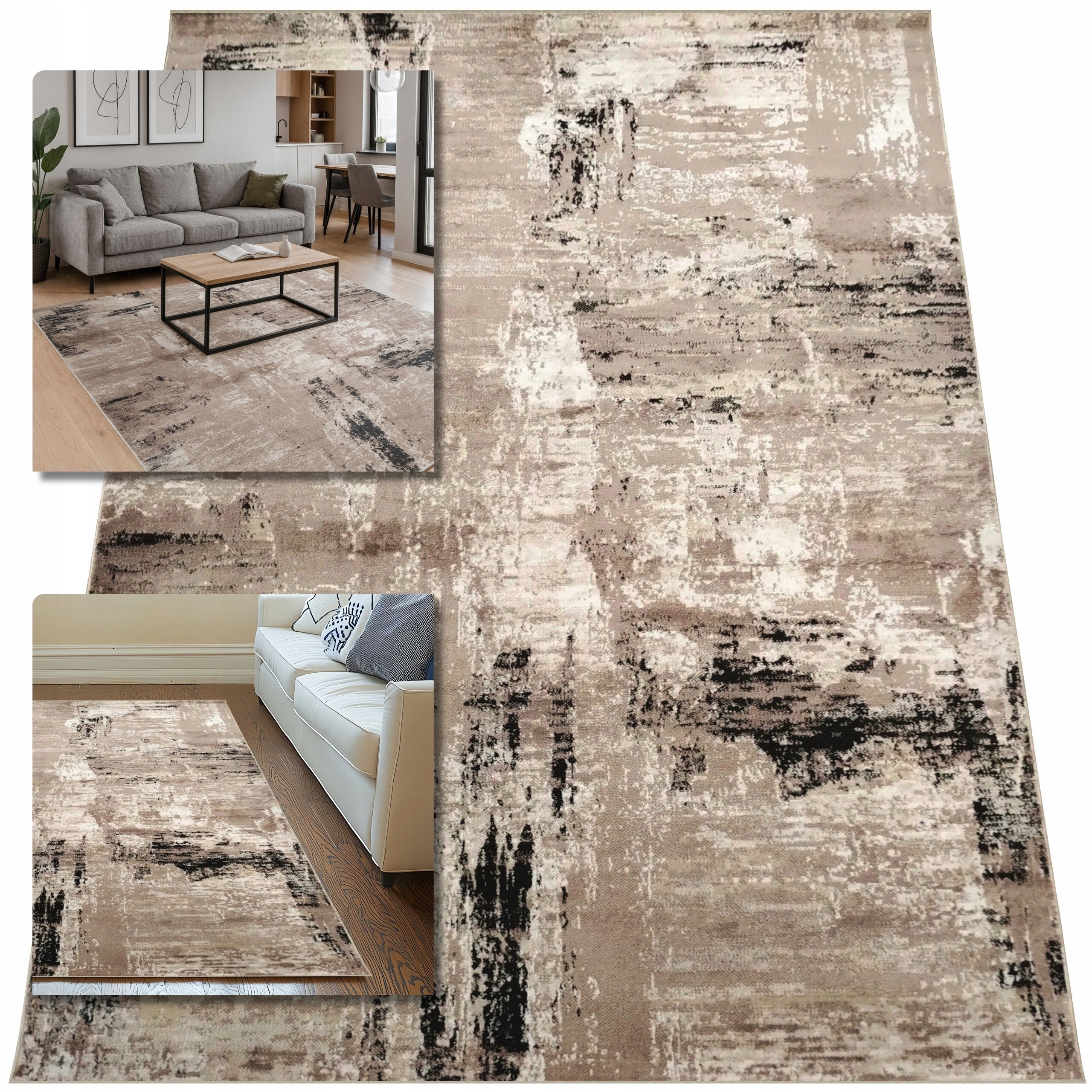 Dywan 80x150 Laila Beżowy Dywany Do Salonu Dywanik Do Sypialni Vintage