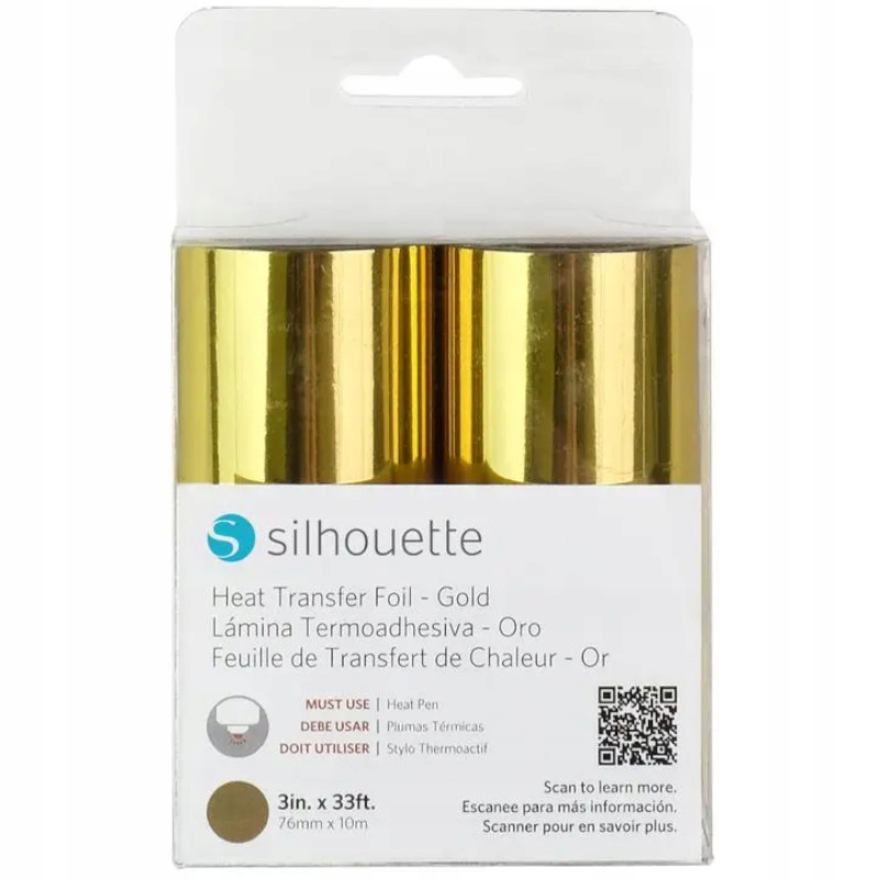 Fólie pro výrobu zlacení Silhouette Zlatá