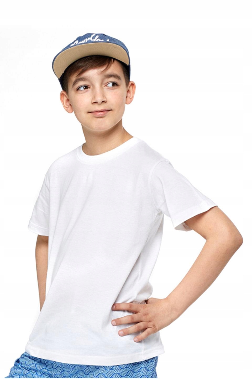 

Moraj T-shirt młodzieżowy Biały Bawełna 146-152