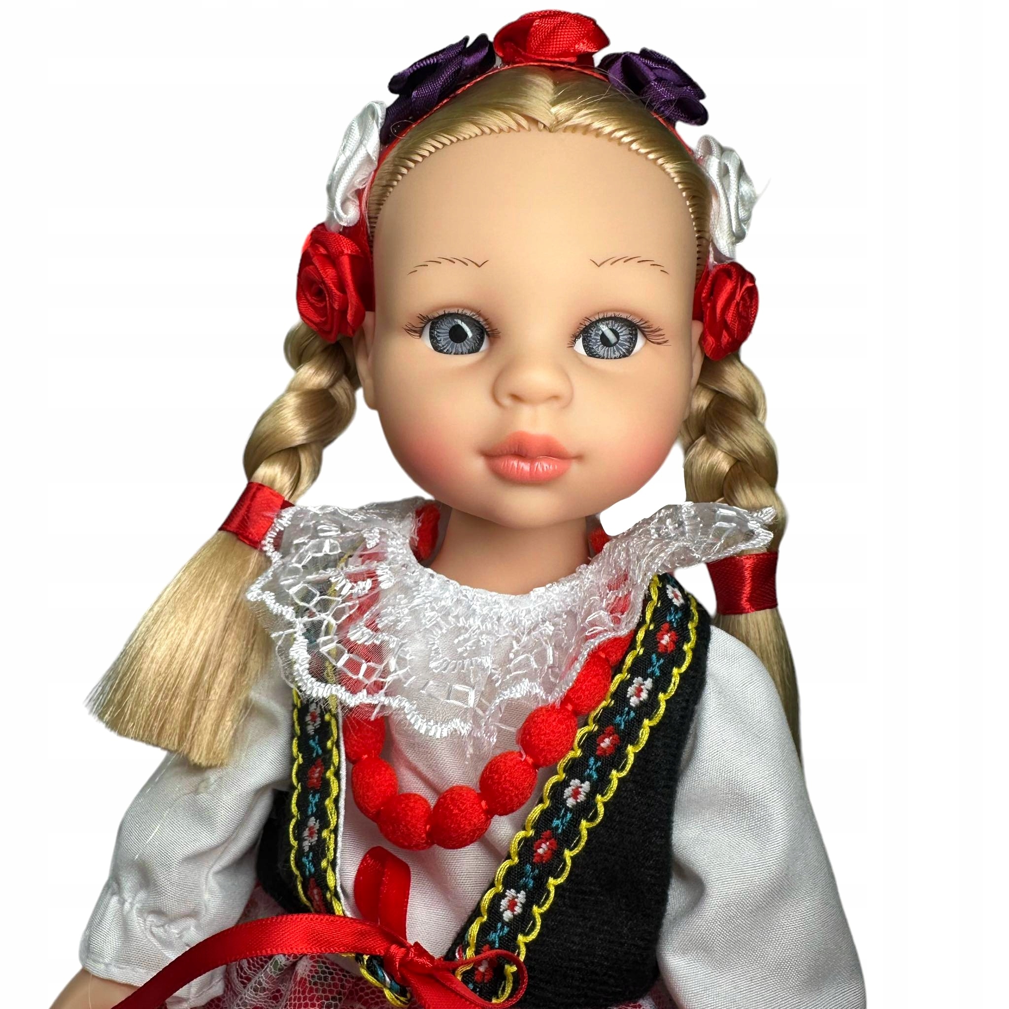 LALKA KRAKOWIANKA W STROJU LUDOWYM BOBAS INTERAKTYWNA MÓWI ŚPIEWA WŁOSY Certyfikaty, opinie, atesty CE EN 71