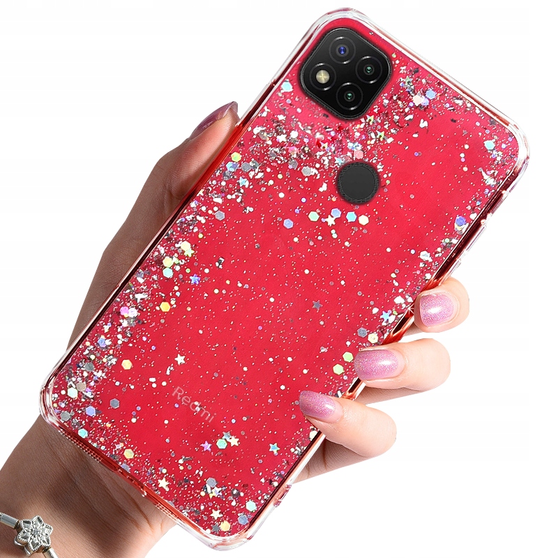 

Etui do Xiaomi Redmi 9C Case Brokat Szkło 9H