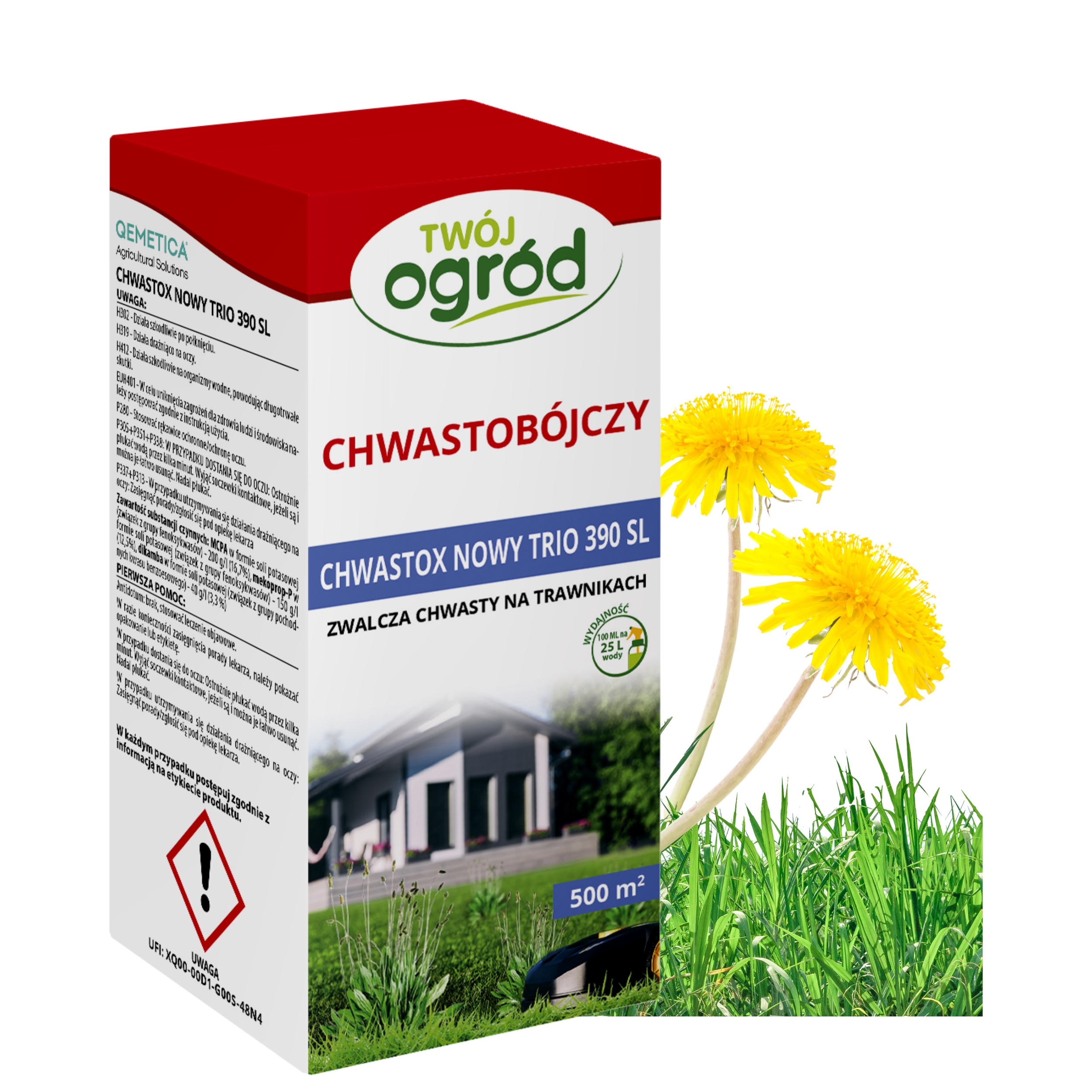 Сорняк новый TRIO 390 SL 100 мл Средство от сорняков в траве
