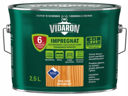 Impregnat Teak Naturalny V05 2,5l Vidaron