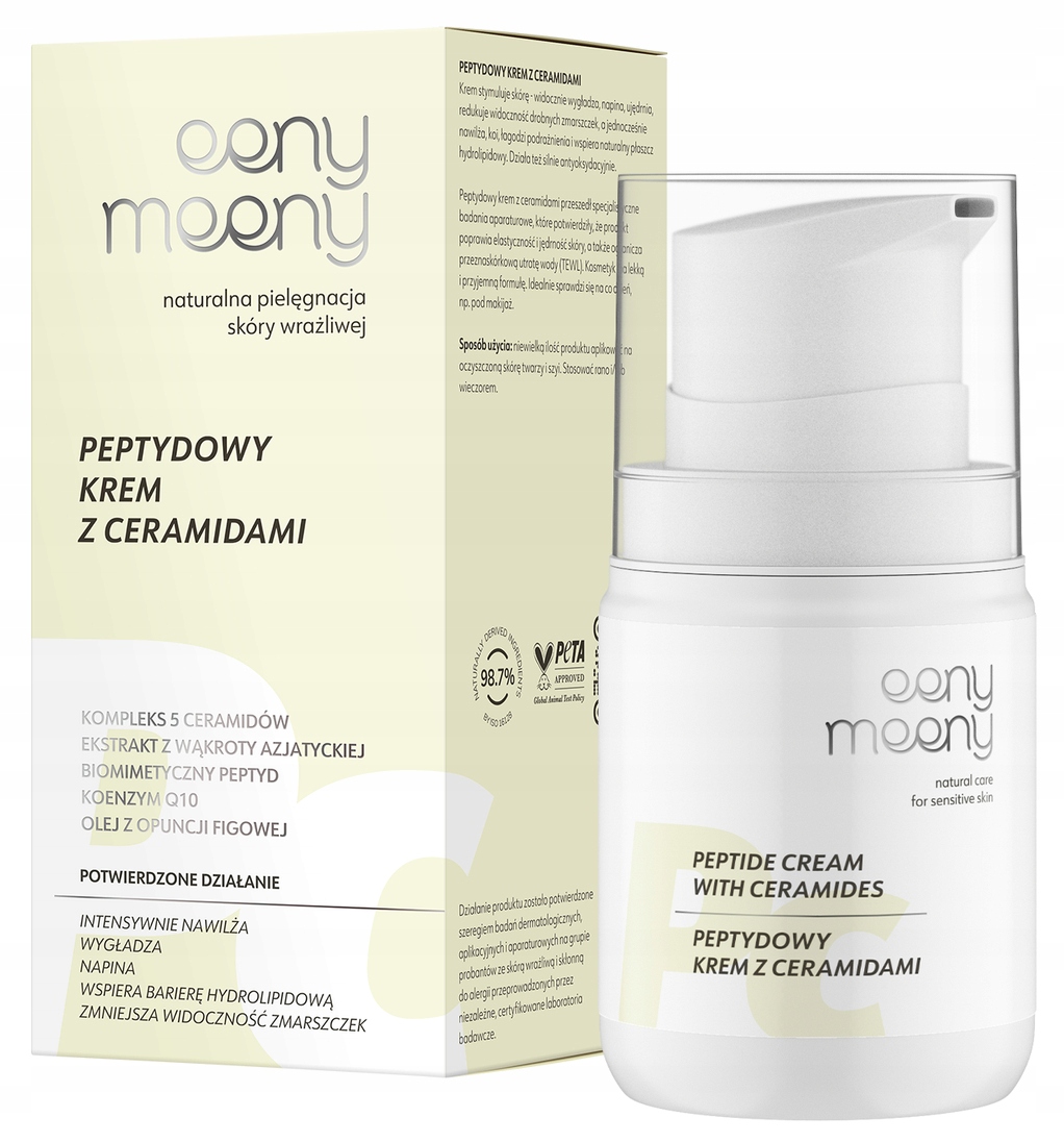 Eeny Meeny Peptidový krém s ceramidy 50 ml