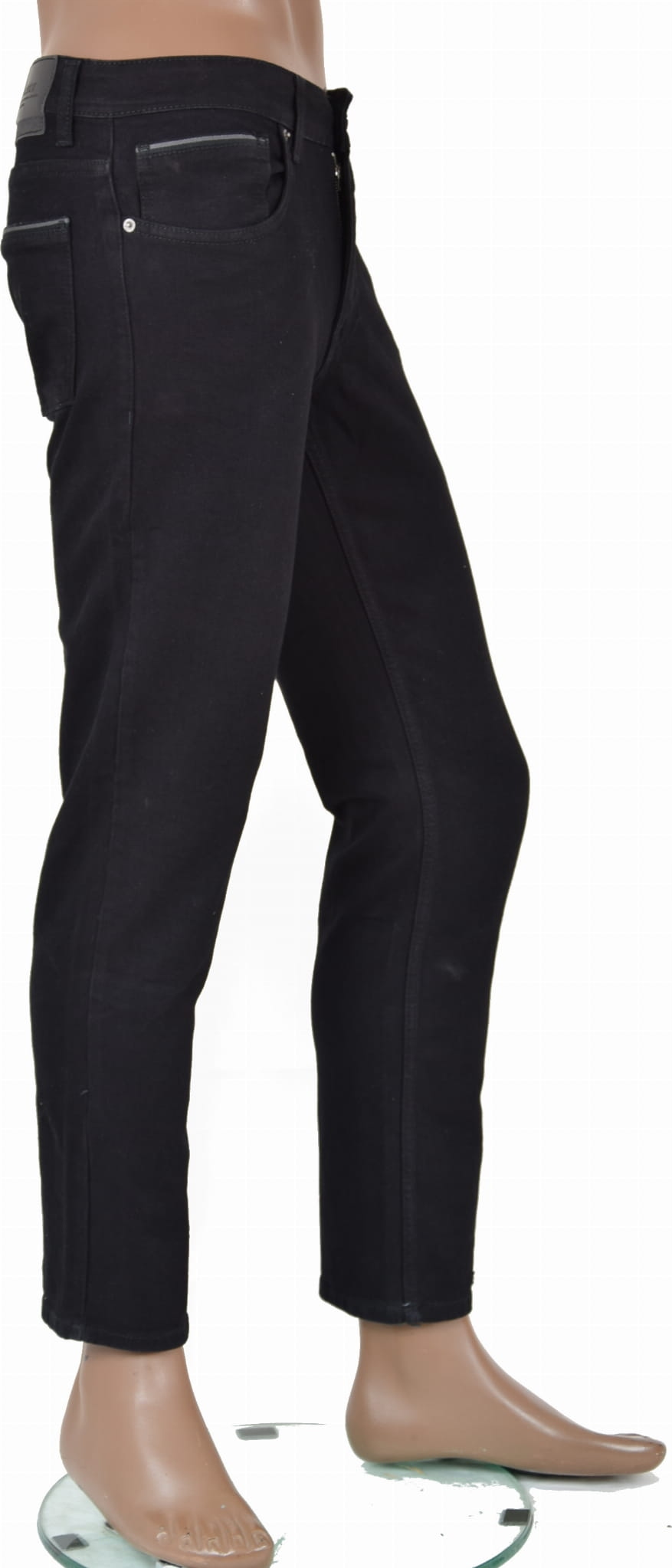 Pánské Džíny Redstar 13919-61 Rovné Nohavice Černé Kalhoty 32" VEL.34/32