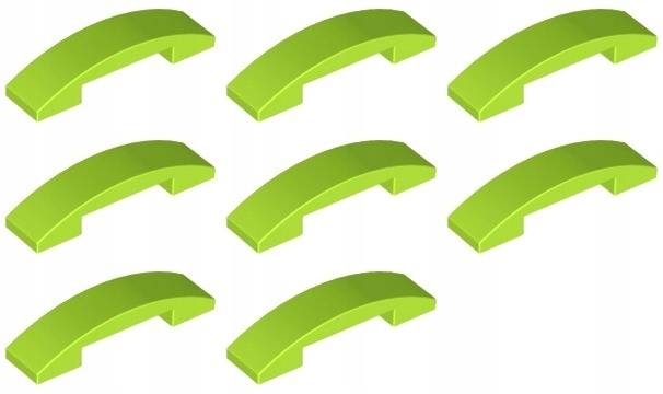 

Lego 93273 Skos 4x1 lime Nowy (5g) 8 szt.