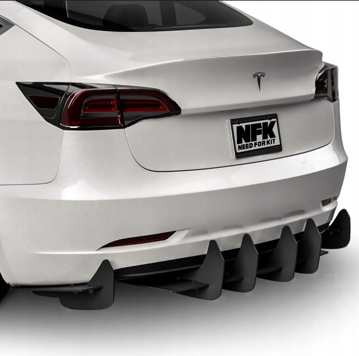 DYFUZOR TYLNY 3 CZĘŚCIOWY DO TESLI MODEL 3 (2024+) NEED FOR KIT