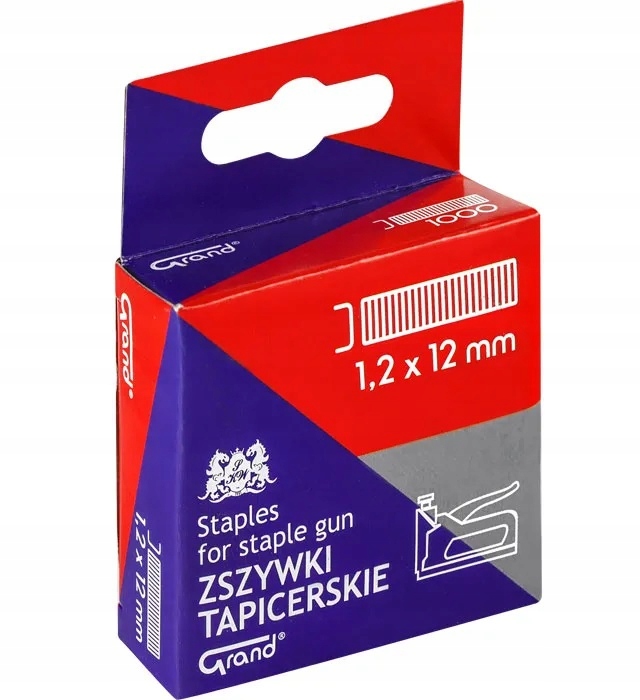 Zszywki do zszywacza tapicerskiego takera 1,2×12