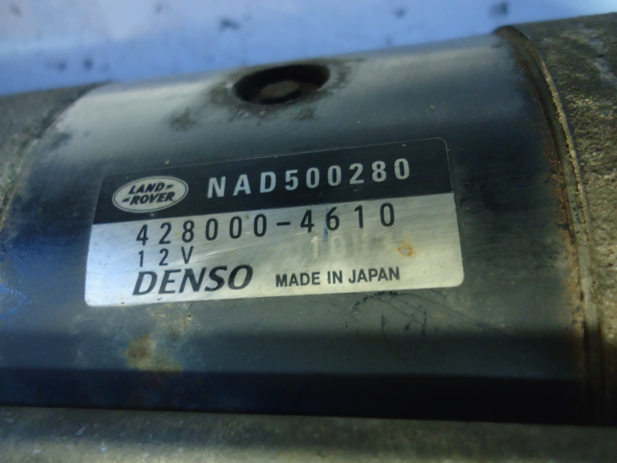 RANGE ROVER SPORT L320 starter NAD500280 428000-4610
