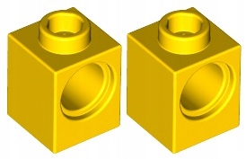 

Lego Technic Klocek 1x1 Żółty (6541/654124) x2