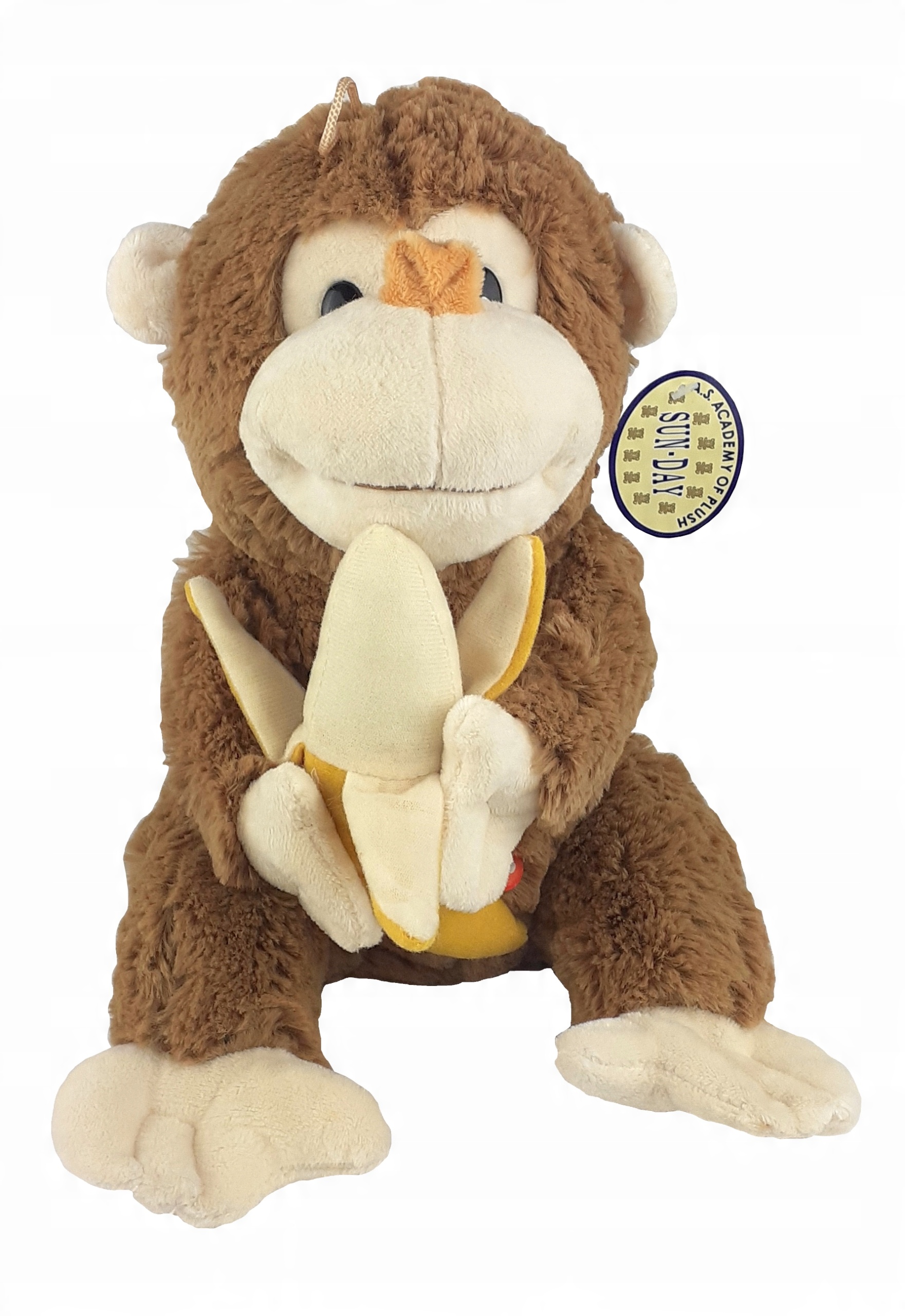

Pluszowa Piękna Małpka Małpa Maskotka 26 CM dźwięk