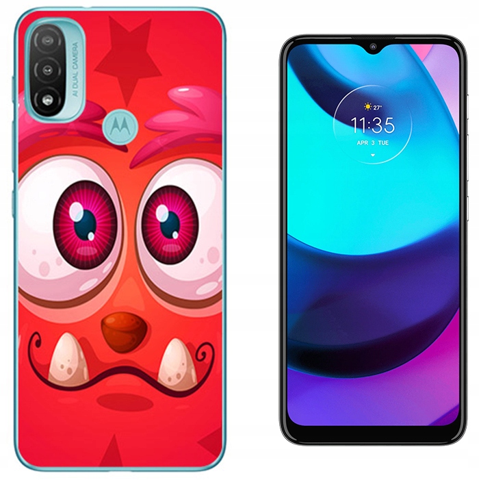 

Etui Gel Foto Do Motorola Moto E20 E20s Szkło