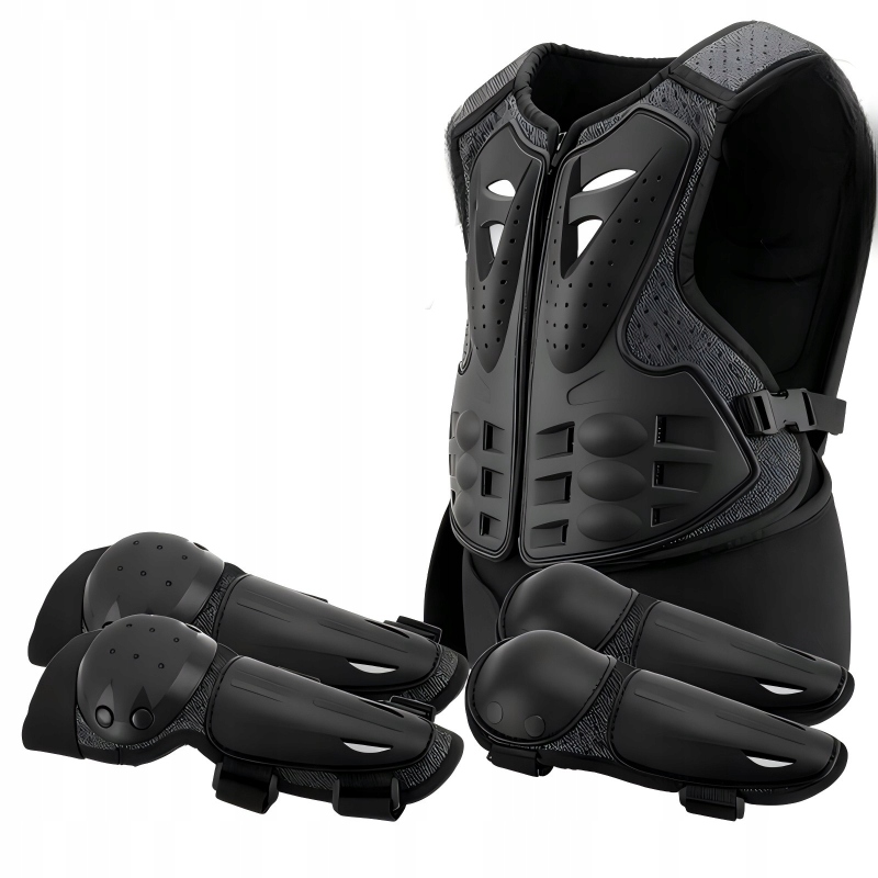 Kompletní sada ochranné výstroje pro děti 5-13 let na motorku, kolo, brusle, koloběžku