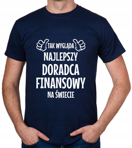 

koszulka Najlepszy Doradca Finansowy prezent