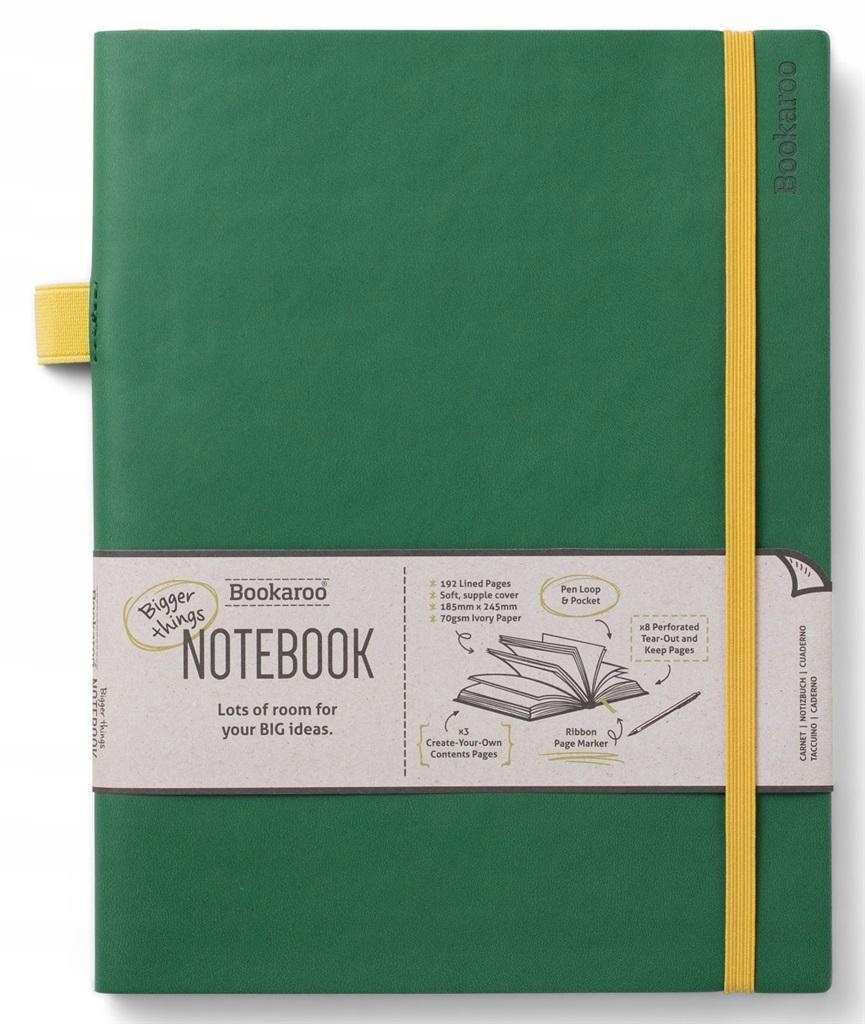 Notes Zaměstnanecký zápisník na zápisky Termínový sešit Bookaroo Journal Set
