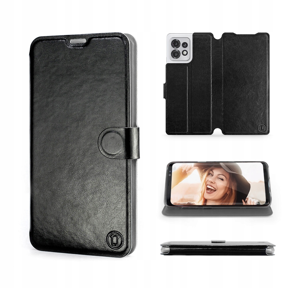 

Etui Mobiwear do Motorola Edge 40 Pro Black Grey