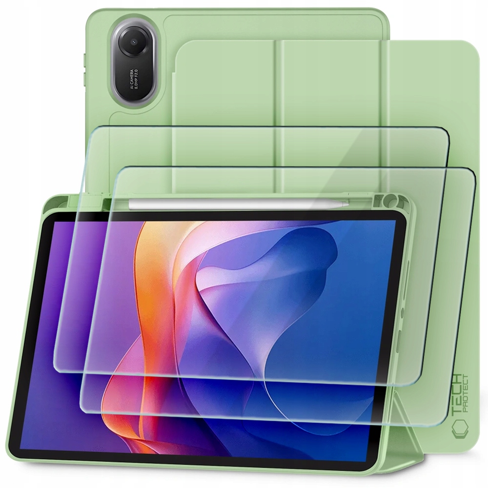 Skládací Pouzdro Na Dotykové Pero Podstavec Pro Xiaomi Redmi Pad 2 11 2-BALENÍ Sklo