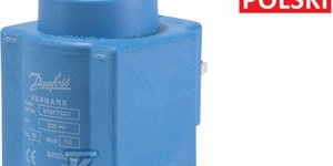 Cívka 24V DC 16W Ploché Kontakty DIN43650