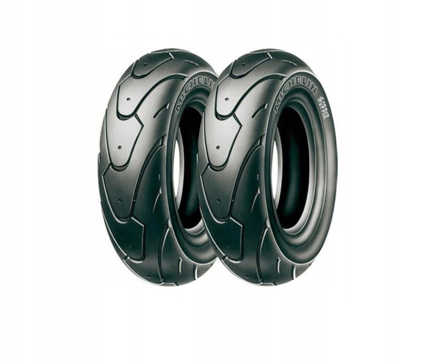 

2x Michelin 120/70-12 Tl/tt 51 L Bopper Przód/Tył