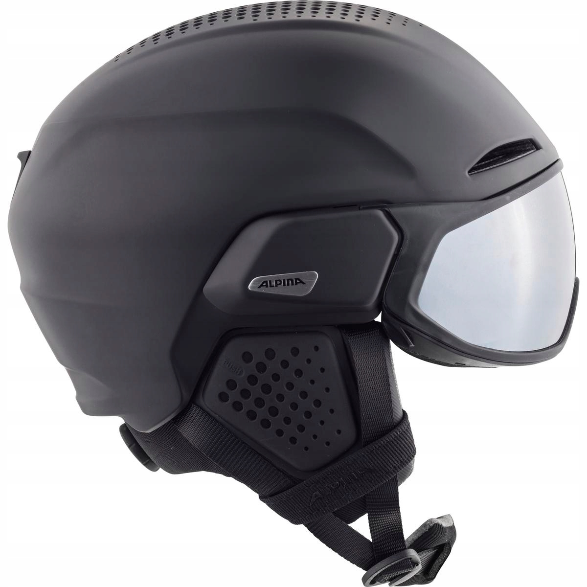 Kask Alpina M 55-59 cm czarny Model Alto Q-Lite Visor