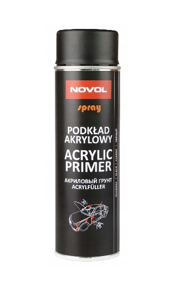 

Podkład Akrylowy Czarny Novol Acrylic Primer Spray