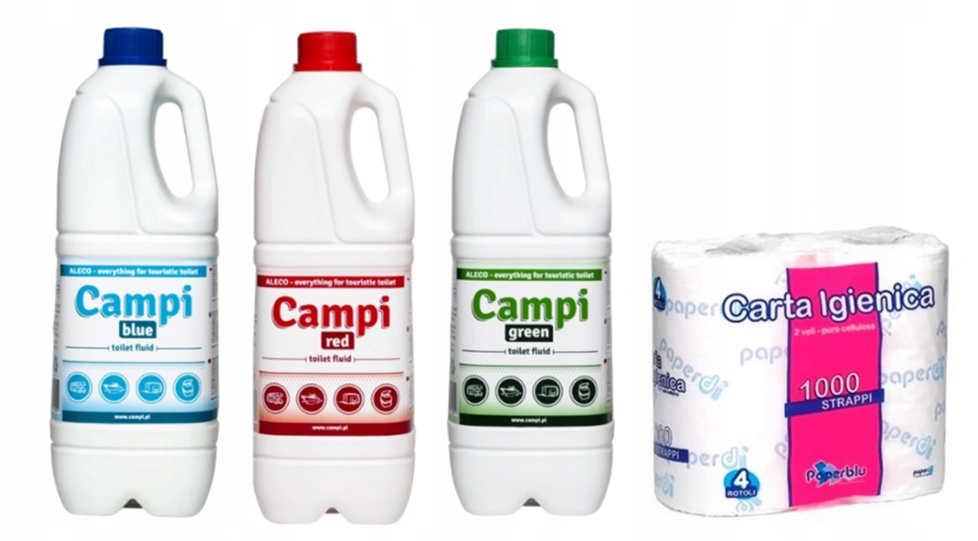 

Zestaw Płyny Do Toalet Turystycznych 3 x2L Papier
