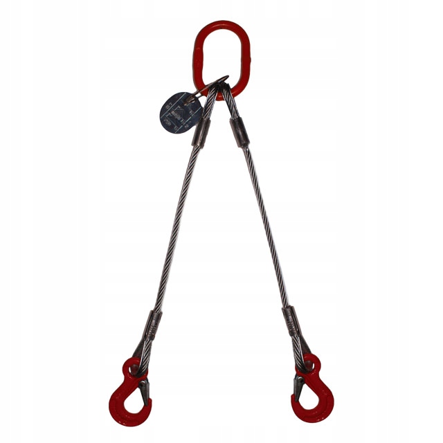 Lanové závěsy 2C s háky – 10 mm x 1 m 1,50T