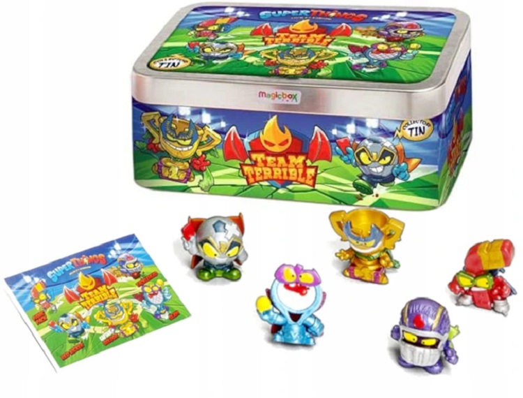 

Zings 8 Things Metalowa Puszka 5 Figurek