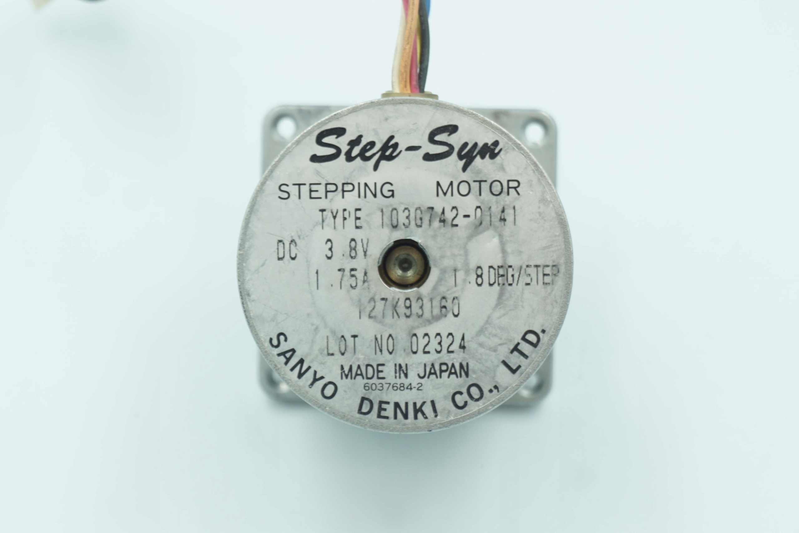 Silnik krokowy CNC Sanyo Denki 103G742-0141 Symbol 103G742-0141