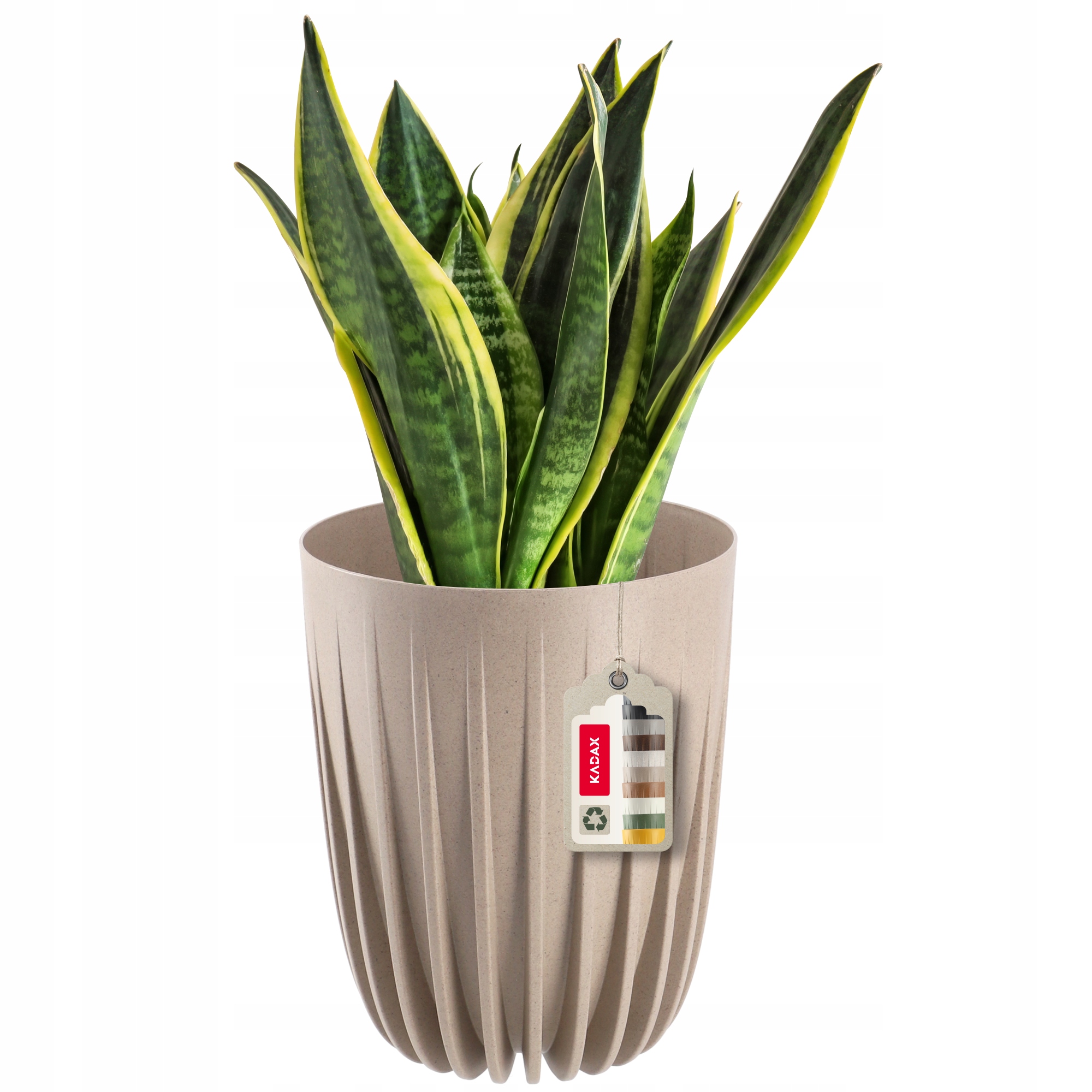

Doniczka Donica Wkład Osłonka Na Kwiaty Brąz 14cm
