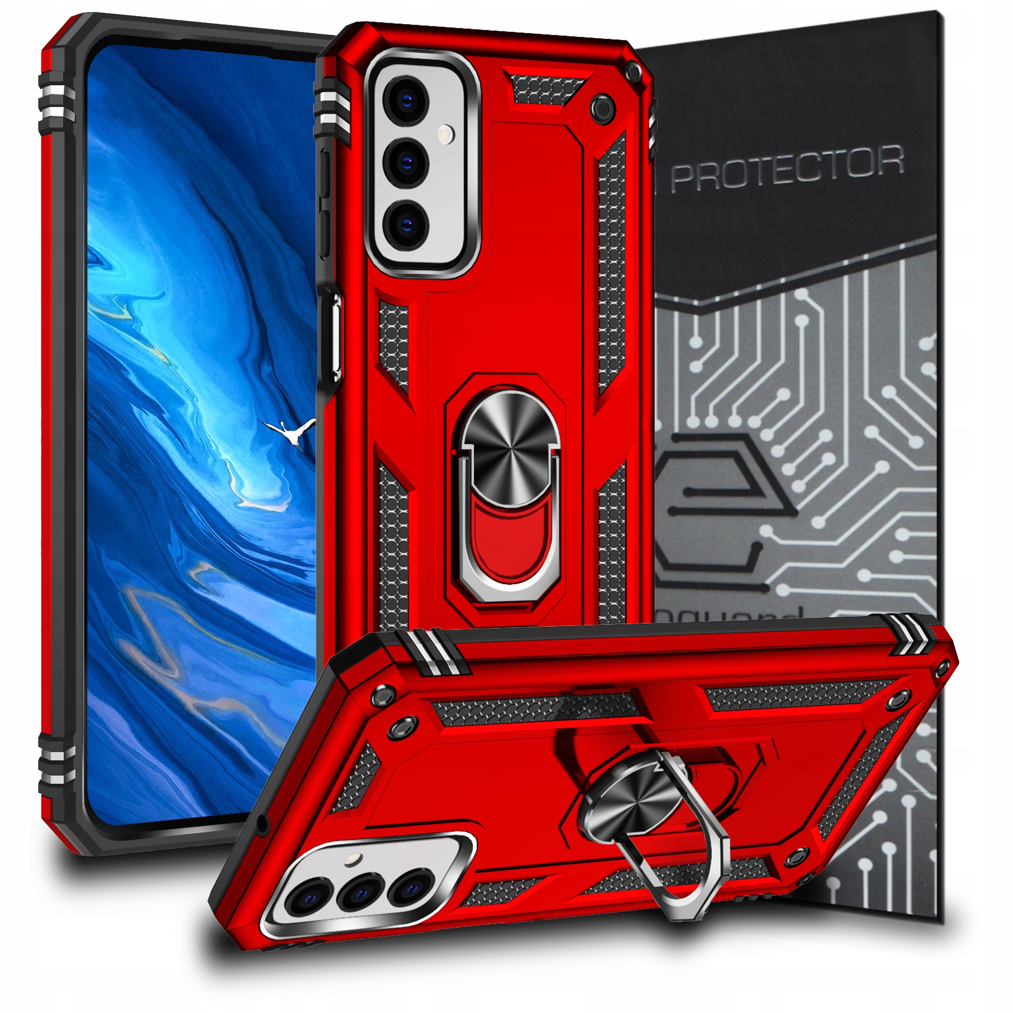 

Case Etui Pancerne+szkło do Samsung Galaxy M23 5G