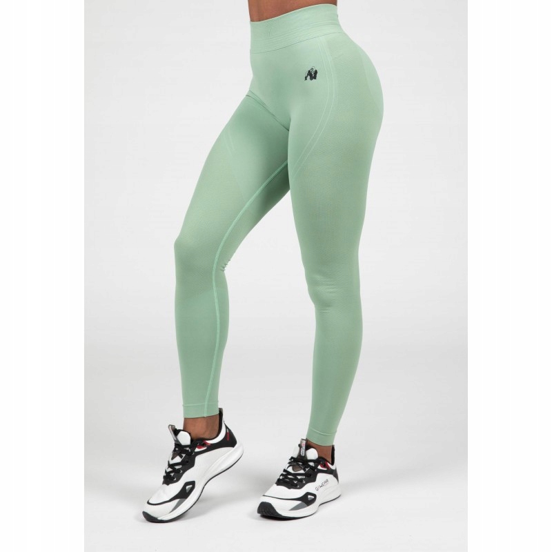 Dámské legíny Gorilla Wear Whitney s vysokým pasem, zelené S|m