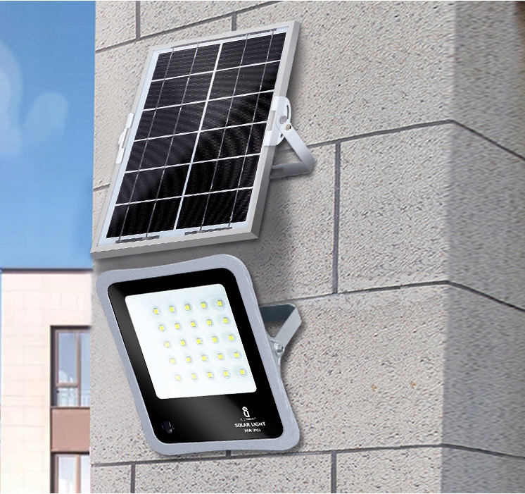 LAMPA LATARNIA HALOGEN LED PANEL SOLARNY 50W PILOT Zasilanie solarne