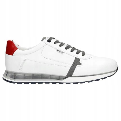 

Buty Wojas Półbuty męskie skóra białe r. 40