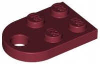 

Lego 3176 Płytka 3x2 Bordowa c. czerwona Nowa (1g)