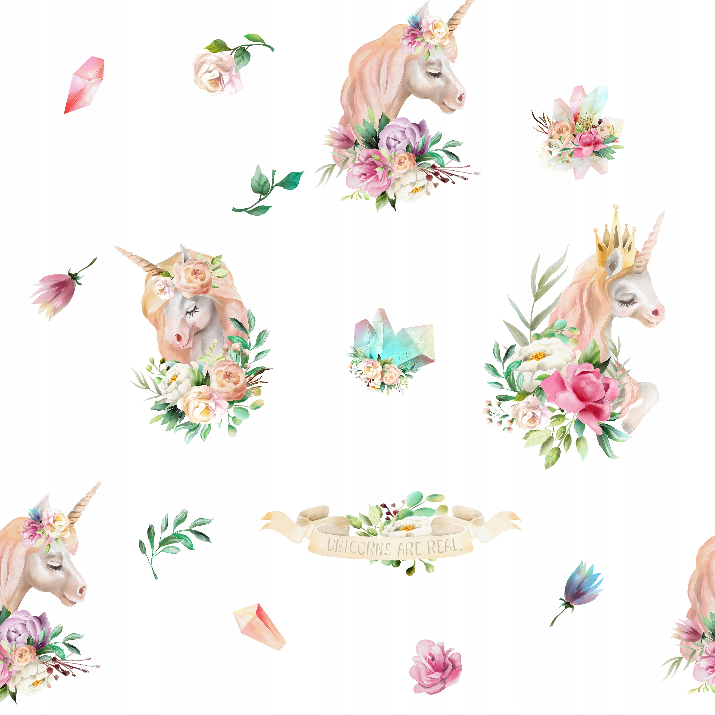 FOTOTAPETA DLA DZIECI JEDNOROŻEC BAŚŃ NA WYMIAR Marka inna