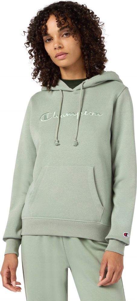 Mikina Dámská Champion Hooded Sweatshirt Zelená 118379 GS148 vel. M