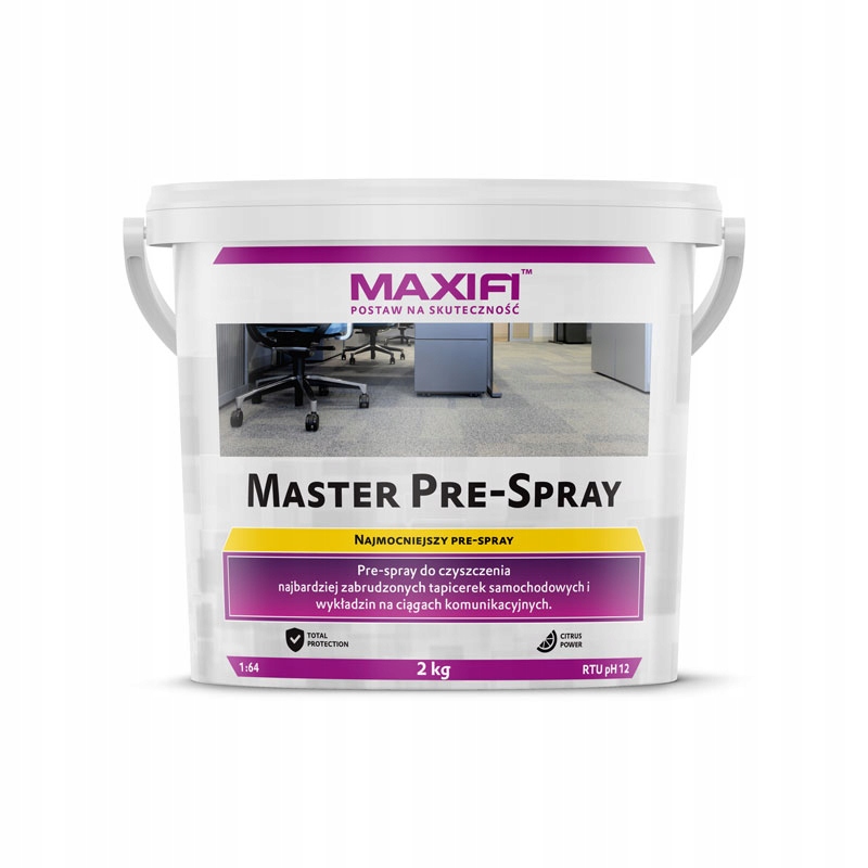 

Maxifi Master Pre-Spray do prania tapicerki 2kg