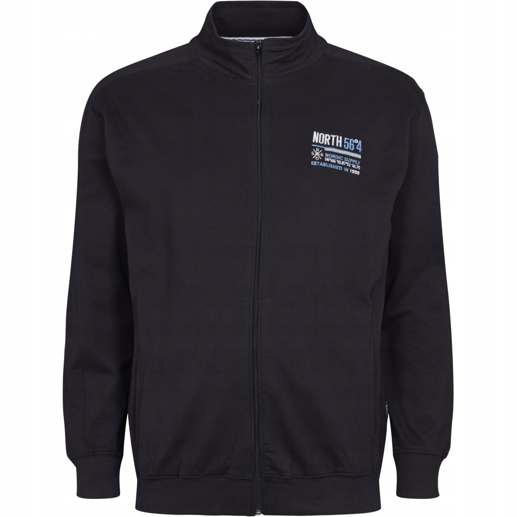 North 56*4 Rozepínací Mikina Velké Velikosti 4XL 152 CM