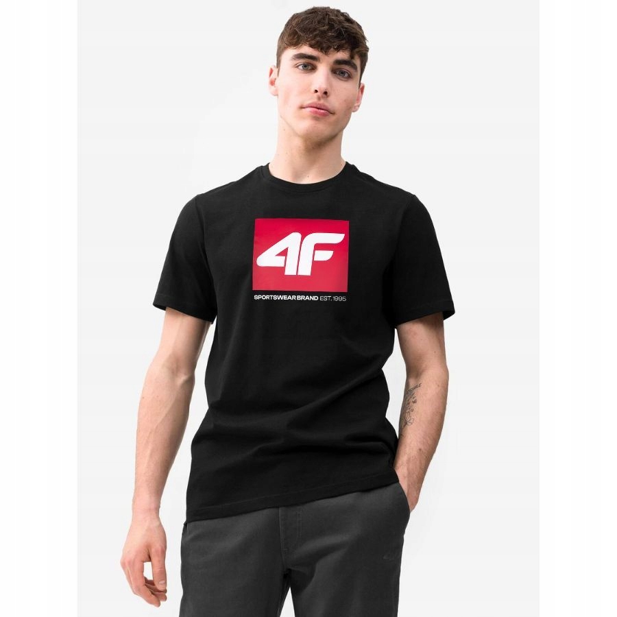 ZESTAW KOSZULKA MĘSKA SPORTOWA 4F T-SHIRT BLUZKA NA CO DZIEŃ Marka 4F