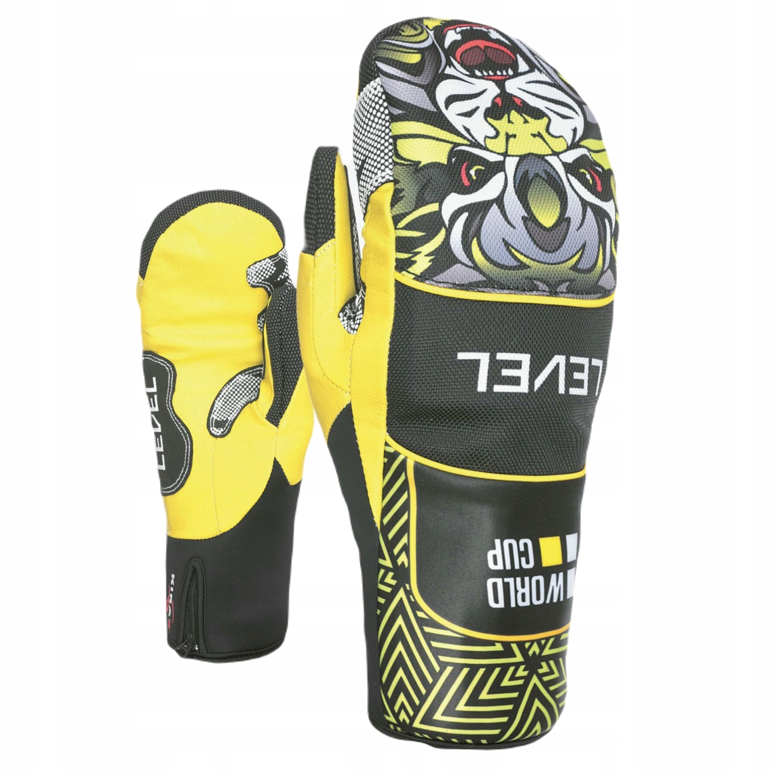 Rękawice Level Race Speed Mitt męskie narciarskie zimowe skóra r. M 8