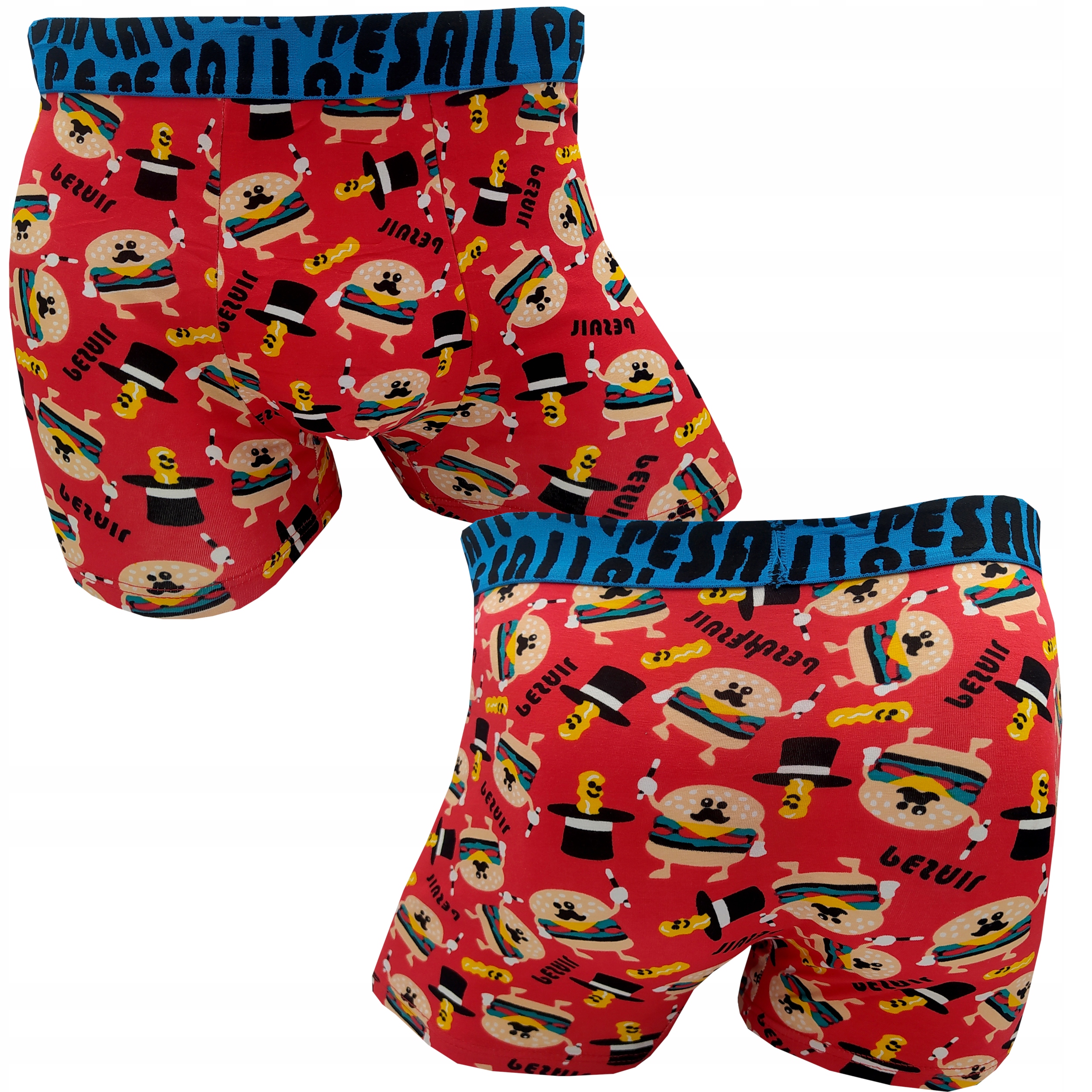 4X KOLOROWE BOKSERKI MĘSKIE PESAIL Marka Pesail