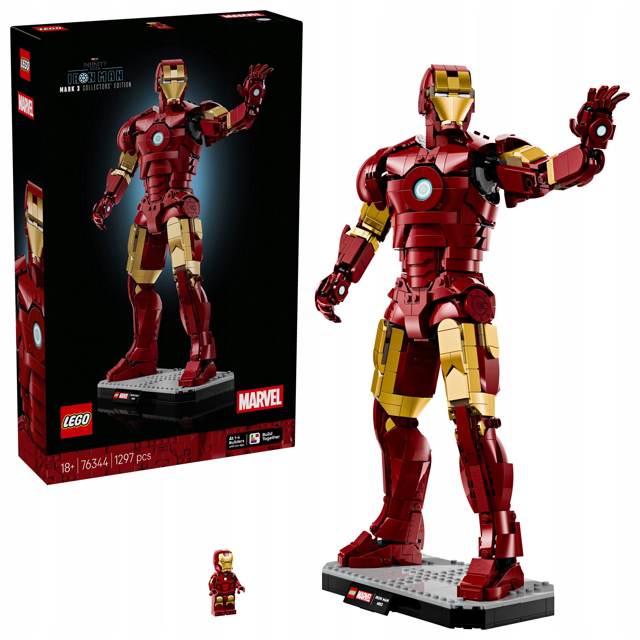 Lego 76344 Marvel Heroes Iron Man Mark 3 sběratelská edice
