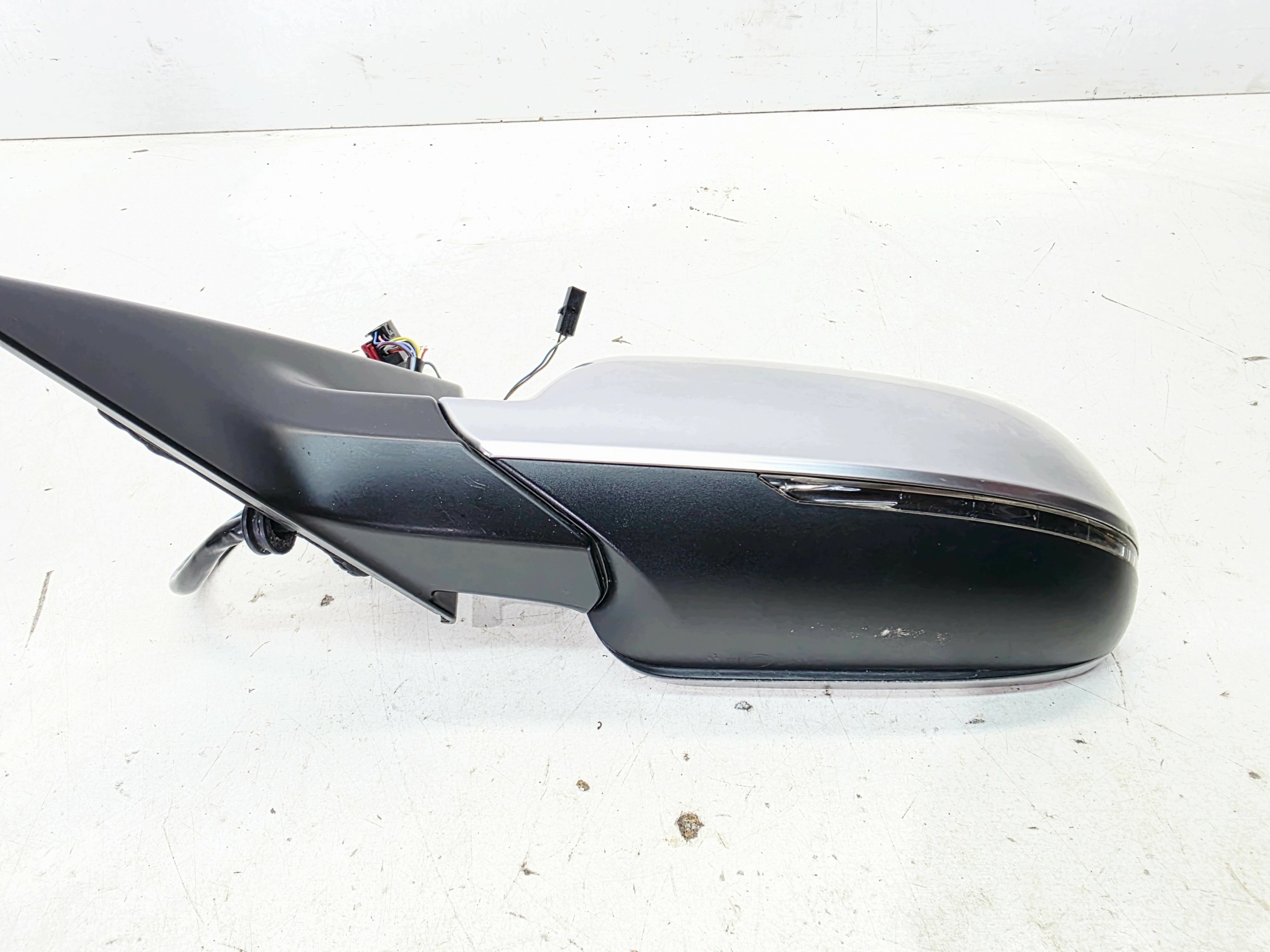 mirror exterior left AUDI A5 S5 8F CABRIO aluminium 3Q7 14+2 PIN UK