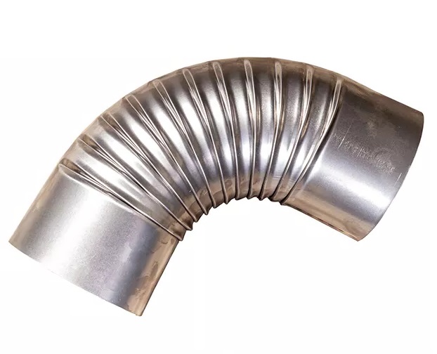 Kolano piecowe dymne kominowe grube fi120 koza